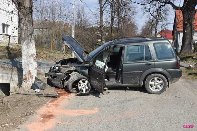 Wypadek w Słupicach