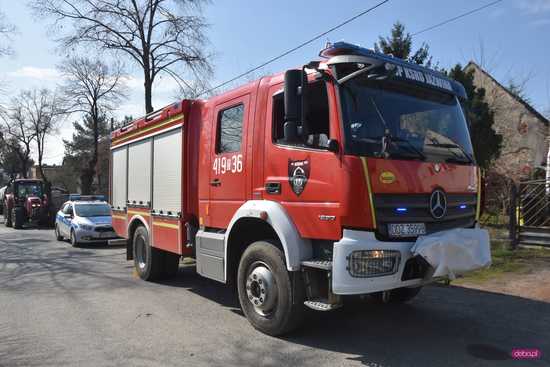 Wypadek w Słupicach