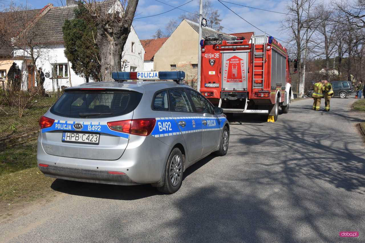 Wypadek w Słupicach