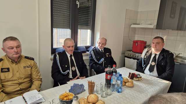 Zebranie sprawozdawcze w OSP Łagiewniki