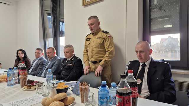 Zebranie sprawozdawcze w OSP Łagiewniki