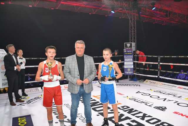 Boks Ciszewski na gali Tymex Boxing Promotion