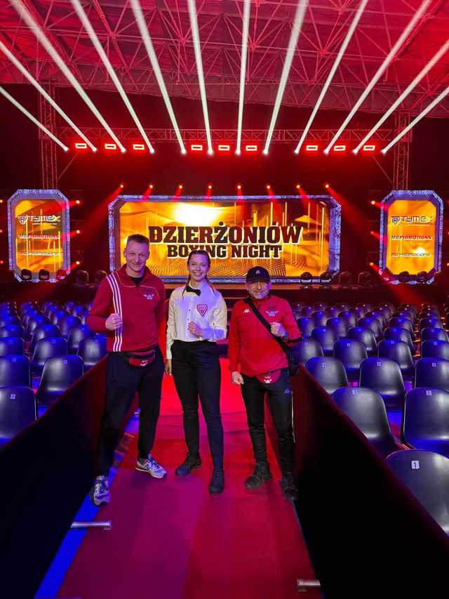 Boks Ciszewski na gali Tymex Boxing Promotion