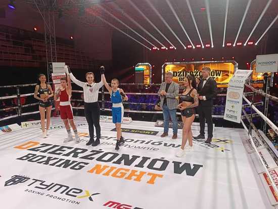 Boks Ciszewski na gali Tymex Boxing Promotion