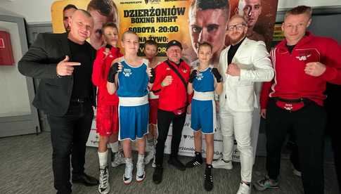 Boks Ciszewski na gali Tymex Boxing Promotion