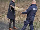 Policjanci z Dzierżoniowa wsparli WOŚP – wyjątkowe szkolenie z psem służbowym