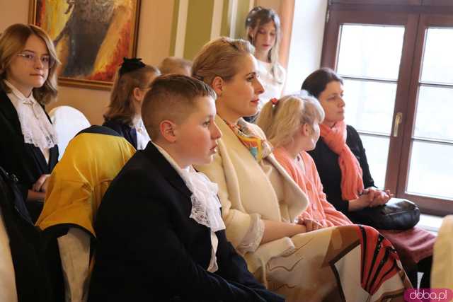 Koncert pamięci Bacha uczniów Szkoły Fortepanu d-moll w pałacu Gladishof w Piławie Górnej