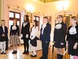 Koncert pamięci Bacha uczniów Szkoły Fortepanu d-moll w pałacu Gladishof w Piławie Górnej