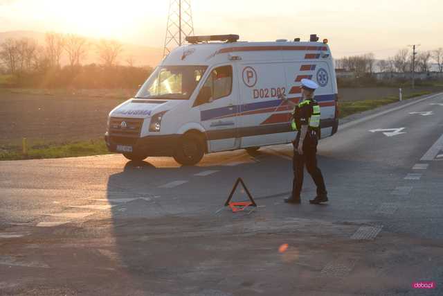 Zderzenie na obwodnicy Dzierżoniowa