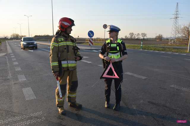 Zderzenie na obwodnicy Dzierżoniowa