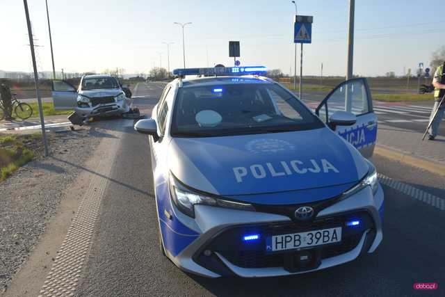 Zderzenie na obwodnicy Dzierżoniowa