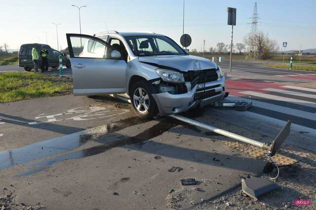 Zderzenie na obwodnicy Dzierżoniowa