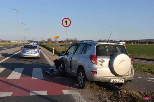 Zderzenie na obwodnicy Dzierżoniowa