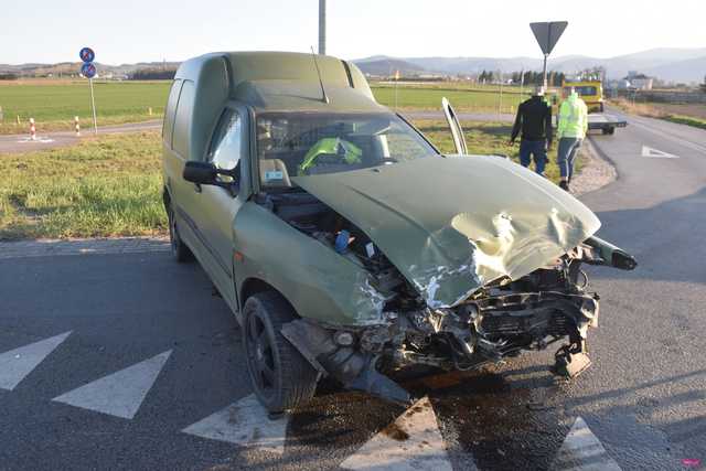 Zderzenie na obwodnicy Dzierżoniowa