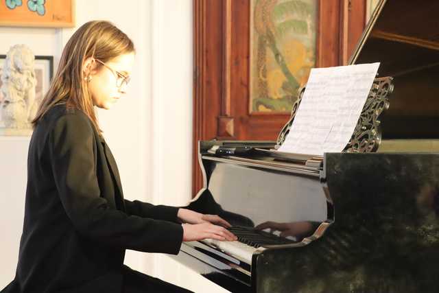Koncert wiosenny uczniów Szkoły Fortepianu d-moll w synagodze Rutika
