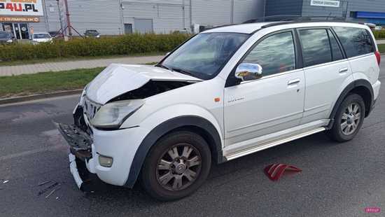 Zderzenie czterech samochodów na drodze Bielawa - Dzierżoniów
