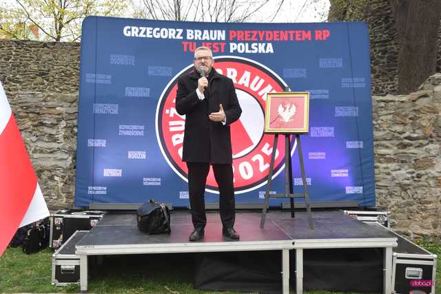 Grzegorz Braun w Dzierżoniowie