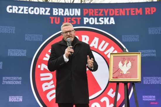 Grzegorz Braun w Dzierżoniowie