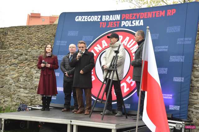 Grzegorz Braun w Dzierżoniowie