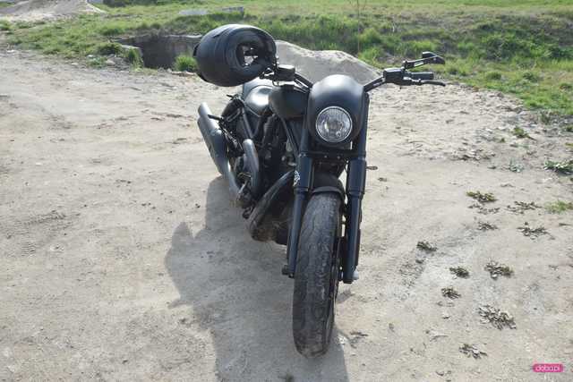 Nowizna. Pijany motocyklista wypadł z drogi
