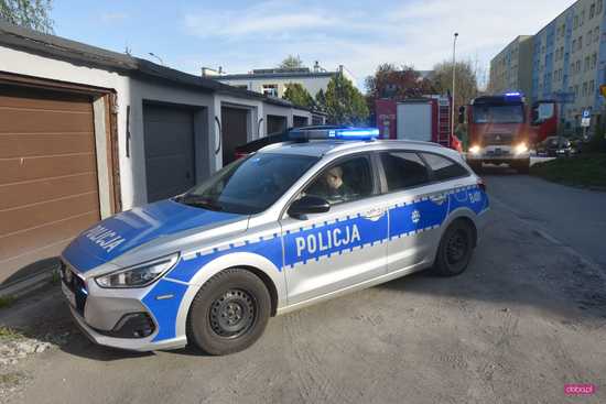 Straż pożarna na os. XXV-lecia w Bielawie