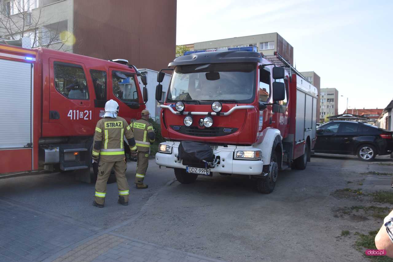 Straż pożarna na os. XXV-lecia w Bielawie