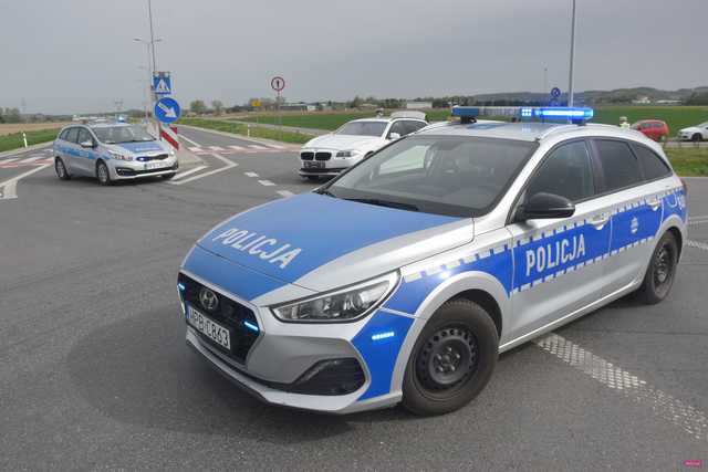 Zderzenie pojazdów na obwodnicy Dzierżoniowa