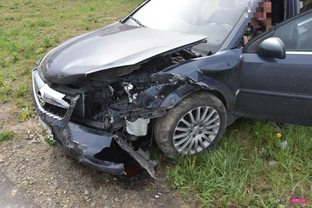 Zderzenie pojazdów na obwodnicy Dzierżoniowa