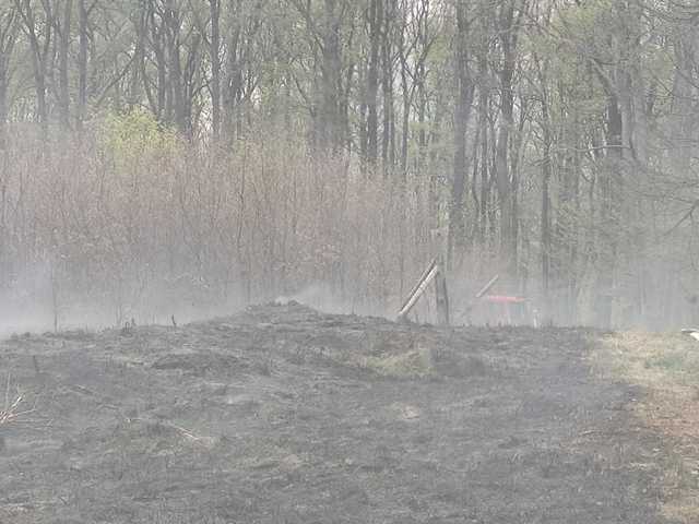 Pożar lasu