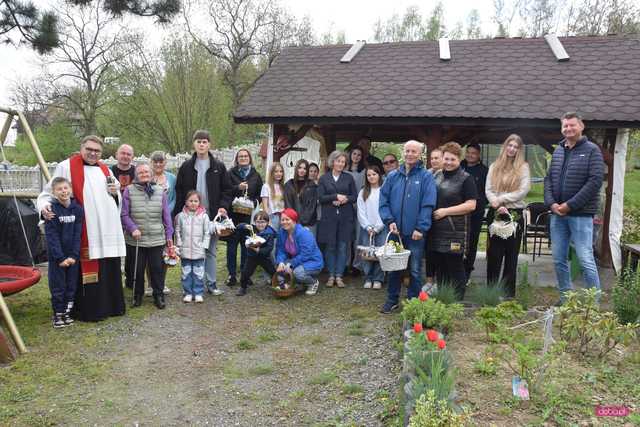 Poświęcenie pokarmów w Byszowie