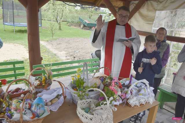 Poświęcenie pokarmów w Byszowie