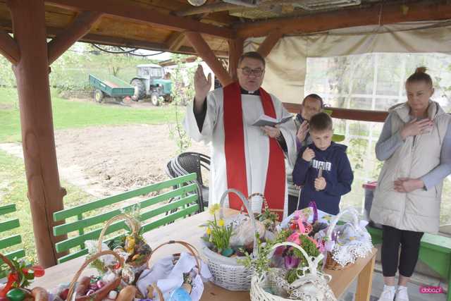 Poświęcenie pokarmów w Byszowie