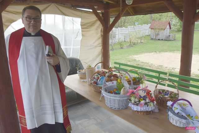 Poświęcenie pokarmów w Byszowie