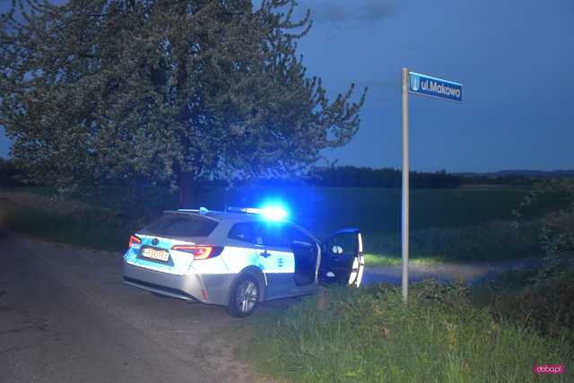 Zderzenie motocyklisty z rowerzystą