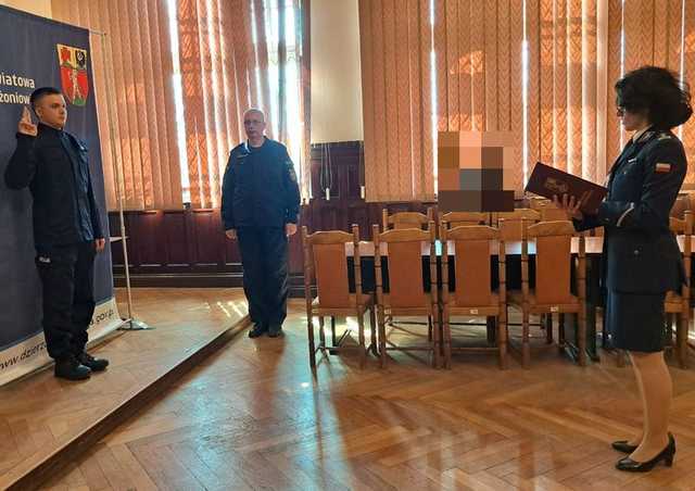 Nowy funkcjonariusz w szeregach dzierżoniowskiej Policji