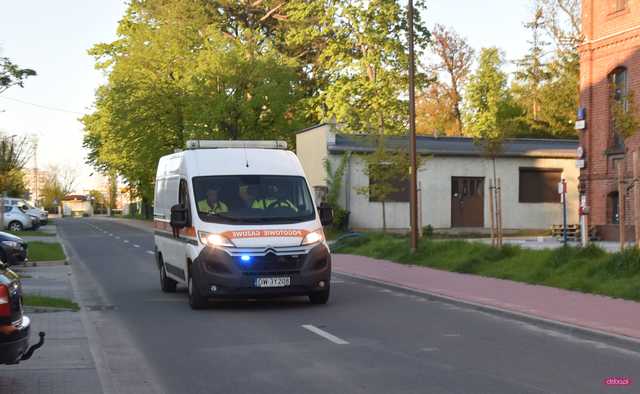 Pożar mieszkania w Dzierżoniowie