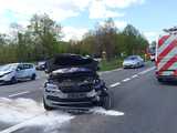 Zderzenie dwóch pojazdów na ósemce