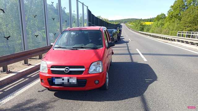 Zderzenie volkswagena z oplem w Sieniawce