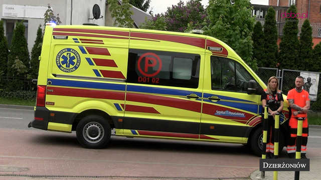 Protest pracowników ochrony zdrowia w Dzierżoniowie i Bielawie
