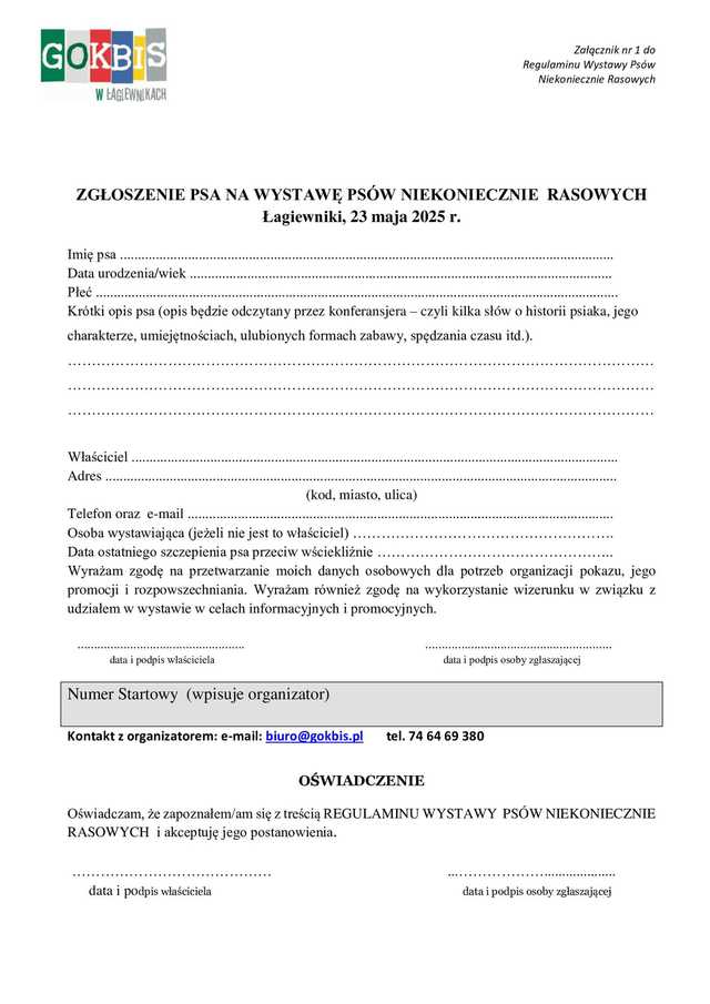 Łagiewniki. Zapraszamy na IV Wystawę Psów Niekoniecznie Rasowych