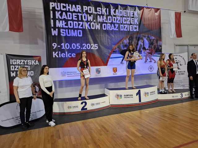 Sumitki z medalami Pucharu Polski