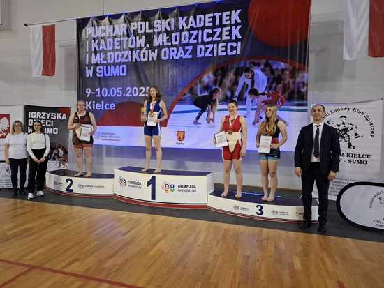 Sumitki z medalami Pucharu Polski