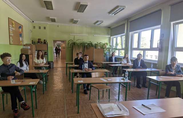 Piława Górna. Rozpoczął się egzamin ósmoklasisty