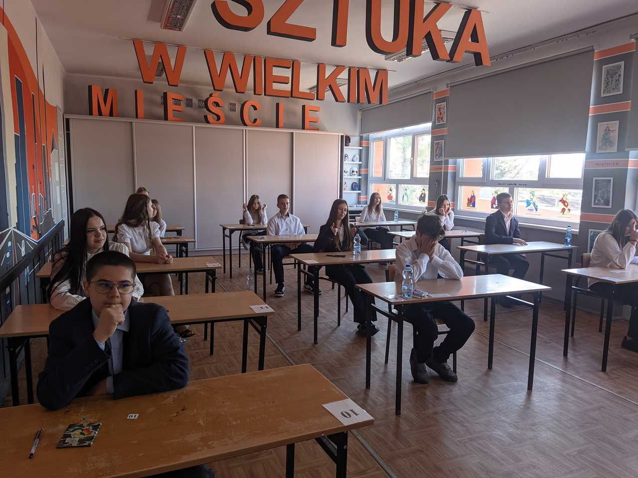 Piława Górna. Rozpoczął się egzamin ósmoklasisty