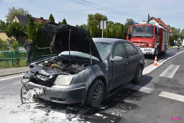 Zderzenie trzech pojazdów w Piławie Dolnej
