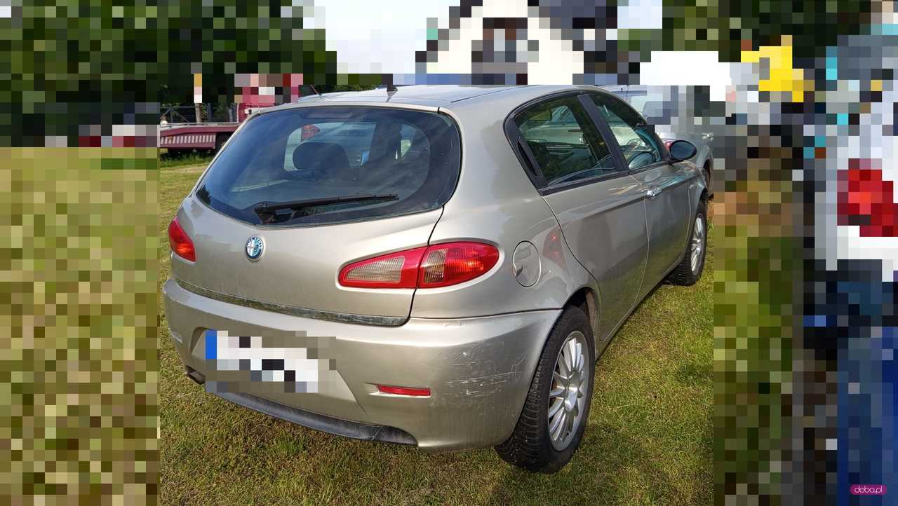 Pijany kierowca alfy romeo w Dzierżoniowie