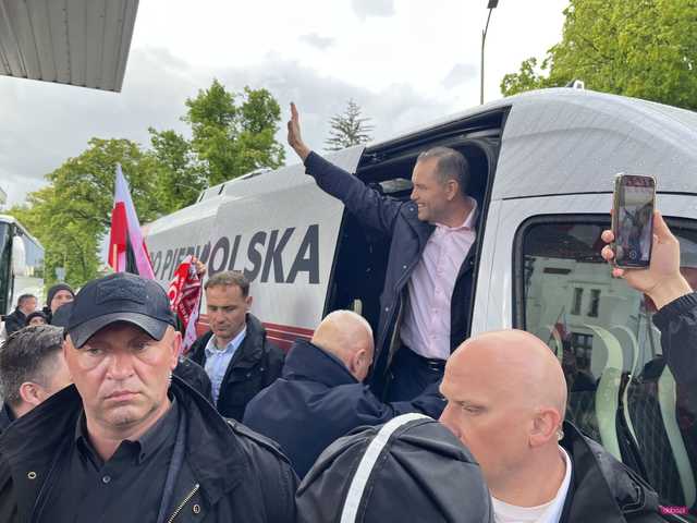 Karol Nawrocki w Dzierżoniowie
