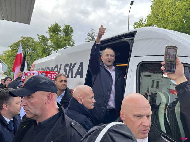 Karol Nawrocki w Dzierżoniowie