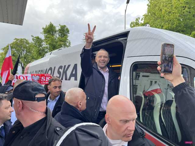 Karol Nawrocki w Dzierżoniowie