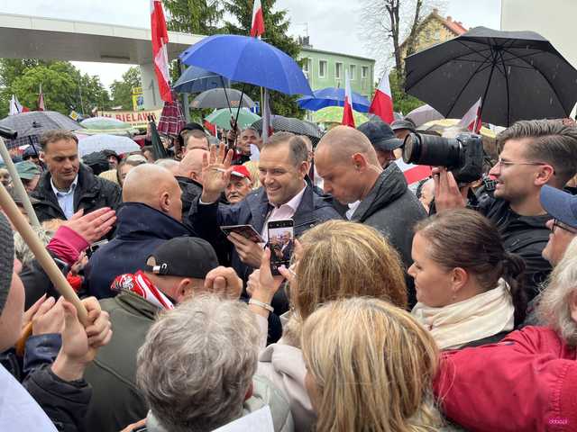 Karol Nawrocki w Dzierżoniowie